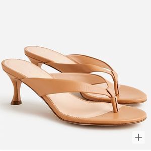 J. Crew Violetta made-in-Italy thong sandals in leather*
